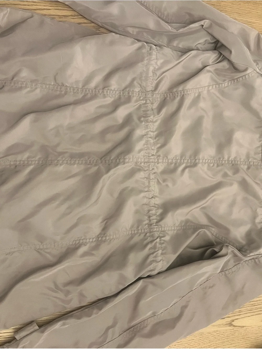 Michael Kors Taupe Hooded Jacket